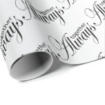 Altijd bij elkaar | Weddenschap Cadeaupapier<br><div class="desc">Together Altijd weddenschap met Gift Wrap. Ook geweldig voor verjaardagen. Gemaakt met vectorafbeeldingen met hoge resolutie voor een professionele afdruk. OPMERKING: (Alle design van zazzle-producten zijn "prints", tenzij anders vermeld) Als u vragen hebt over dit product, kunt u contact met mij opnemen op siggyscott@comcast.net of mijn winkel bezoeken op de...</div>
