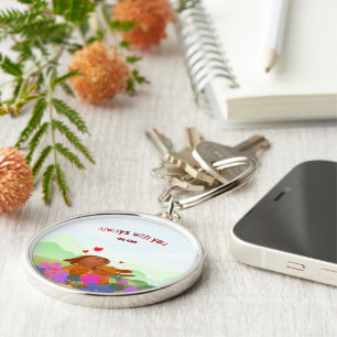 Altijd Bij Jou – Knuffel Konijn Sleutelhanger