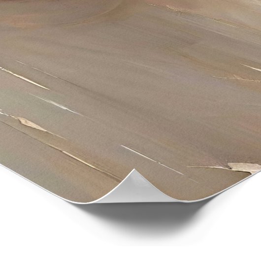 Altijd bij U, Christelijke Kunst, Jezus en de Vrou Poster (Hoek)