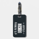 Altijd Bike O'Clock Bagagelabel (Achterkant verticaal)