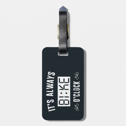 Altijd Bike O'Clock Bagagelabel (Achterkant verticaal)