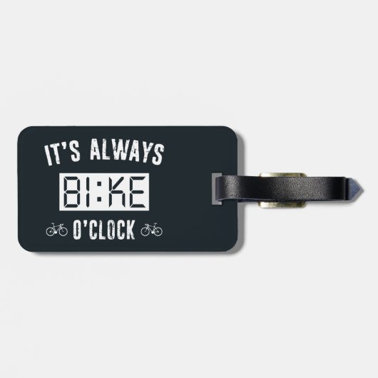 Altijd Bike O'Clock Bagagelabel (Achterkant horizontaal)