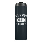 Altijd Bike O'Clock Thermosbeker (Voorkant)