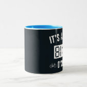 Altijd Bike O'Clock Tweekleurige Koffiemok (Center)