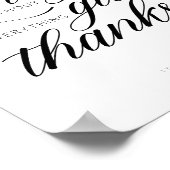 Altijd blij. Bid zonder te stoppen. Citaat Poster (Hoek)