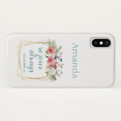 Altijd blij Case-Mate iPhone case (Achterkant (horizontaal))