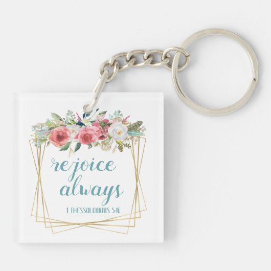 Altijd blij sleutelhanger (Achterkant)