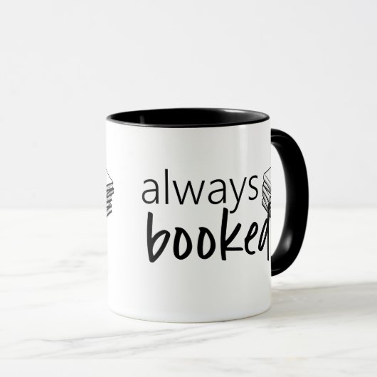Altijd Boeken-Drinkware Mok (Voorkant rechts)