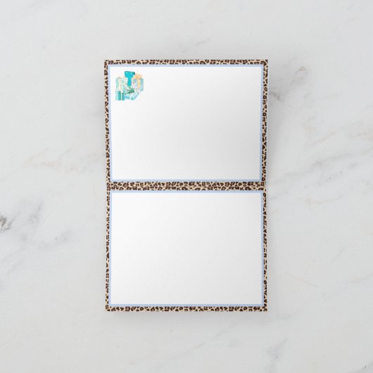 Altijd Chinoiserie Ginger Jar Topiary Bedankkaart (Binnen)