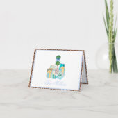 Altijd Chinoiserie Ginger Jar Topiary Bedankkaart (Voorkant)