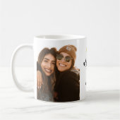 Altijd daar voor je 2 Foto BFF Bestie Gift Koffiemok (Links)