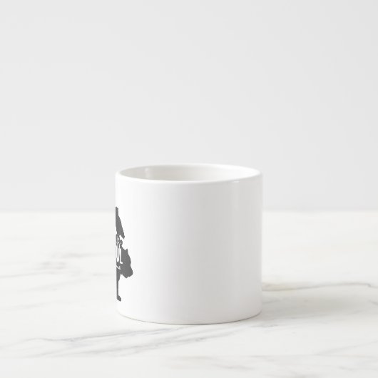 Altijd dankbaar espresso kop (Voorkant)