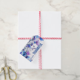 💍Altijd Dankbaar Korenbloem Droomlandschap Cadeaulabel