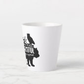 Altijd dankbaar latte mok (Voorkant)