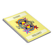 Altijd dansen met Retrosterren Notitieboek (Rechterzijde)