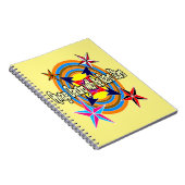 Altijd dansen met Retrosterren Notitieboek (Rechterzijde)