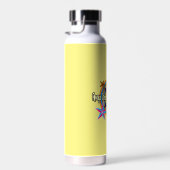 Altijd dansen met Retrosterren Waterfles (Rechts)