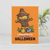 altijd de beste Halloween Bedankkaart (Staand voorkant)