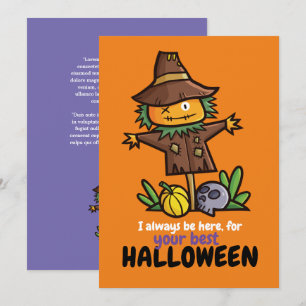 altijd de beste Halloween Bedankkaart
