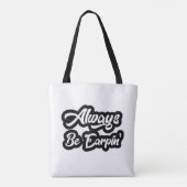 Altijd de Canvas tas van de oorspijn zijn (Achterkant)