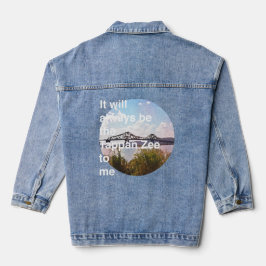 Altijd de Tappan Zee voor mij Denim Jas Jacket