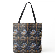 Altijd denken in Dragonfly Large Shoulder Tas