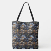 Altijd denken in Dragonfly Large Shoulder Tas (Achterkant)