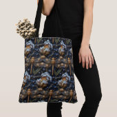 Altijd denken in Dragonfly Large Shoulder Tas (Dichtbij)