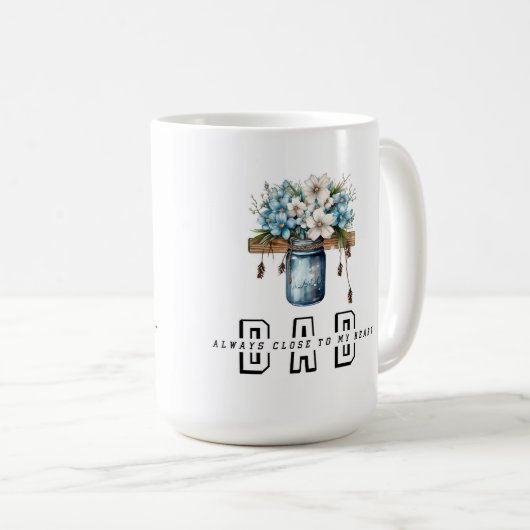 Altijd dicht bij mijn hart Mok (Voorkant rechts)