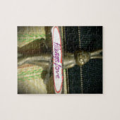 Altijd dol op Inspirerend konijnenkunst print desi Legpuzzel (Horizontaal)