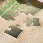 Altijd dol op Inspirerend konijnenkunst print desi Legpuzzel (Zijkant)