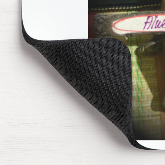 Altijd dol op Inspirerend konijnenkunst print desi Muismat (Hoek)