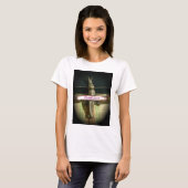 Altijd dol op Inspirerend konijnenkunst print desi T-shirt (Voorkant volledig)