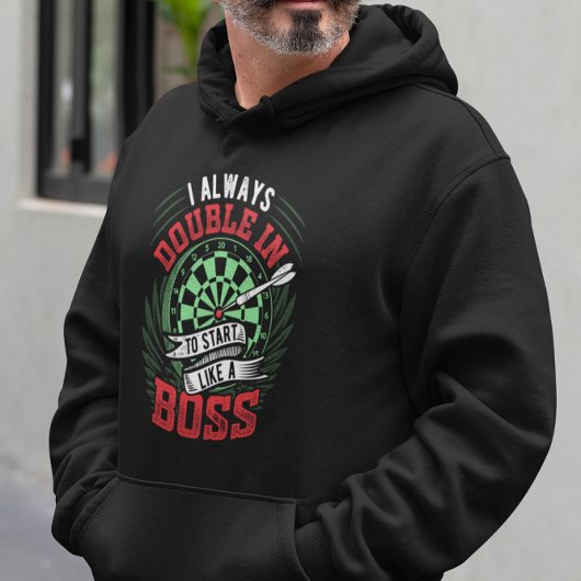 Altijd dubbel in als een baas - Epic Dart Legend Hoodie