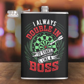 Altijd dubbel in om te beginnen als een Boss Flask Heupfles