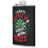 Altijd dubbel in om te beginnen als een Boss Flask Heupfles (Links)
