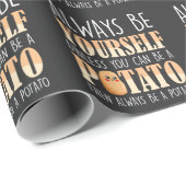 Altijd een aardappel - Aardappelteelt Plant Cadeaupapier (Rol Hoek)