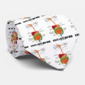 Altijd een beweging in beweging (spijsverteringsst stropdas (Opgerold)