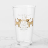 Altijd een Chihuahua zijn Glas (Achterkant)