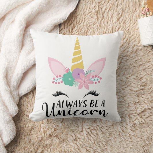 altijd een eenhoorn piloten zijn kussen (Deken)