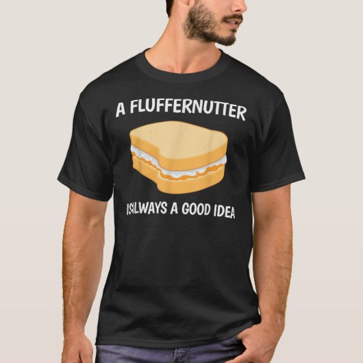 Altijd een goed idee, peanutsboter t-shirt (Voorkant)