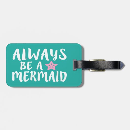 Altijd een grappig bagagelabel zijn (Achterkant horizontaal)