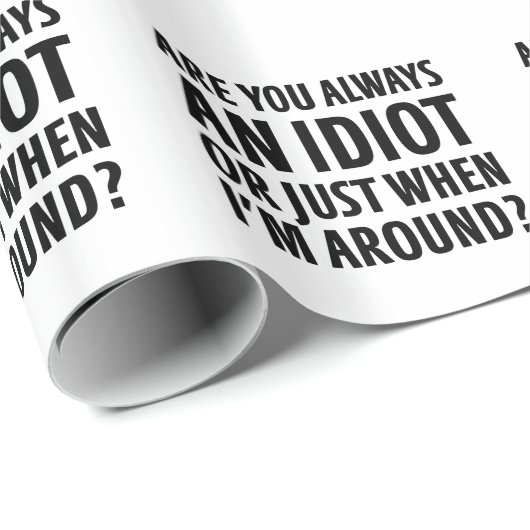 Altijd een idioot cadeaupapier (Rol Hoek)