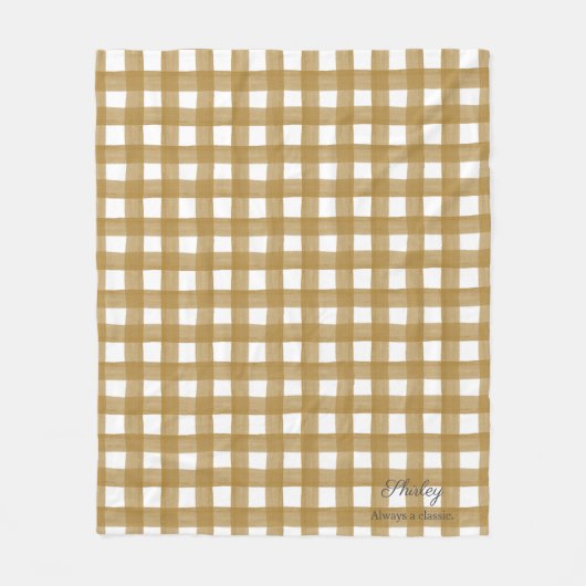 Altijd een klassiek fleece deken (Voorkant)