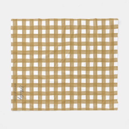 Altijd een klassiek fleece deken (Voorkant (Horizontaal))