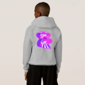 Altijd een koningin bij meisjes hoodie (Achterkant volledig)