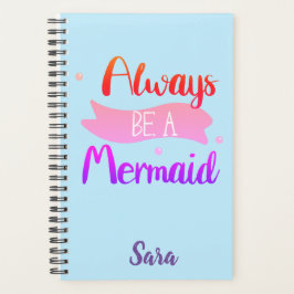 Altijd een Mermaid Cute Persoonlijk Planner