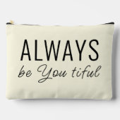 Altijd een mooi citaat met een neutraal zwart scri etui (Voorkant)