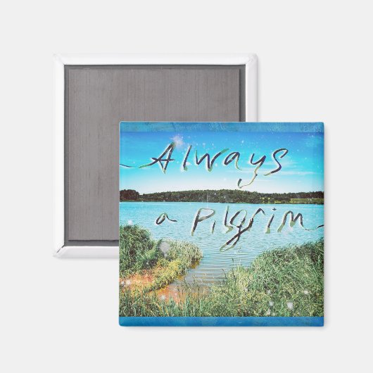 Altijd een pelgrim magneet (Voorkant / Achterkant)