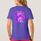 Altijd een queen bee meisjes shirt (Achterkant)